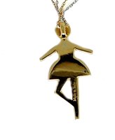 Halskette Salvini Dame Ballerine in Gold Diamante 20044057 - 20044057